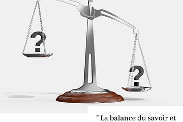 La balance du savoir